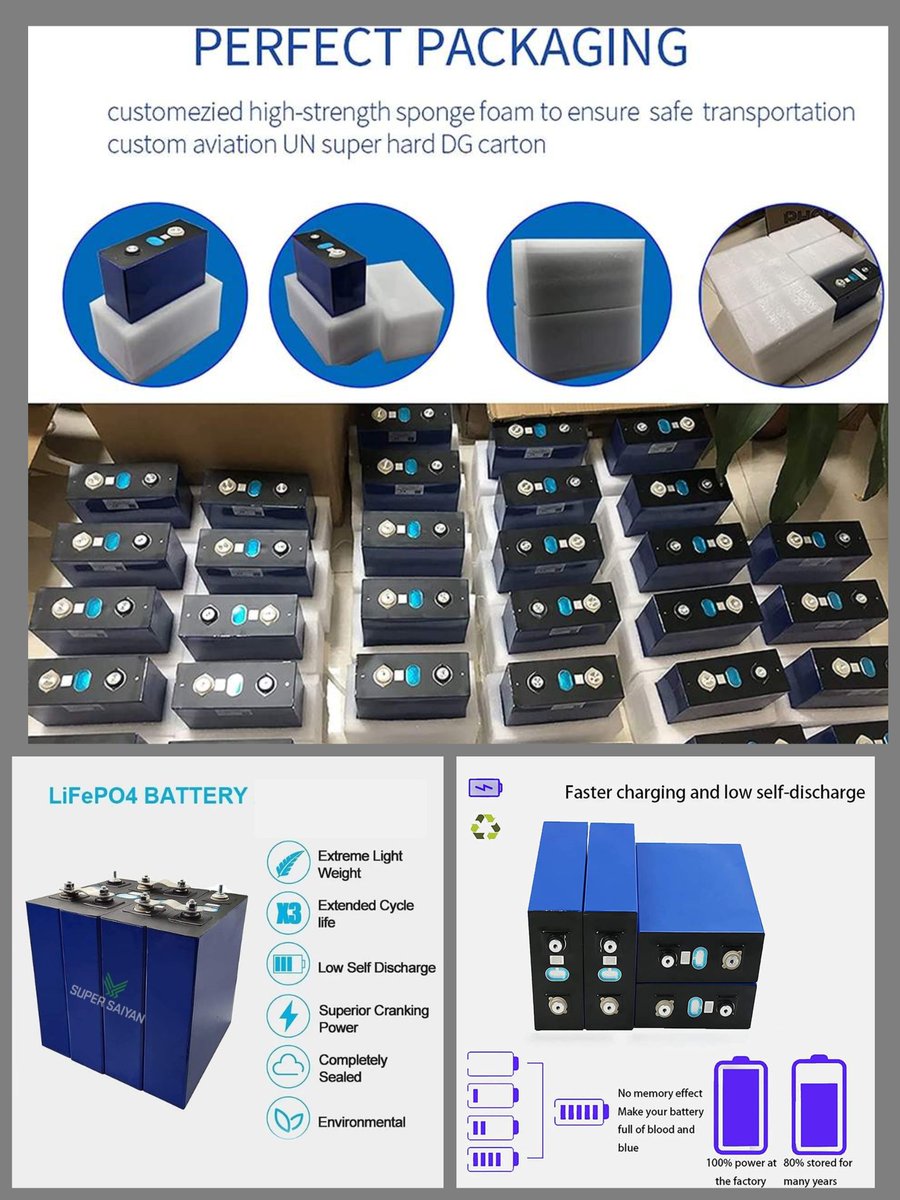 👉Grade A LiFePO4 battery cells are within the range of technical parameters in all aspects of the parameters
#batterystorage #energystorage #backuppower #lifepo4battery #solarstorage #backupbattery #lifepo4 #lithiumbatteries #lithiumbattery #energystoragesystems #lifepo4