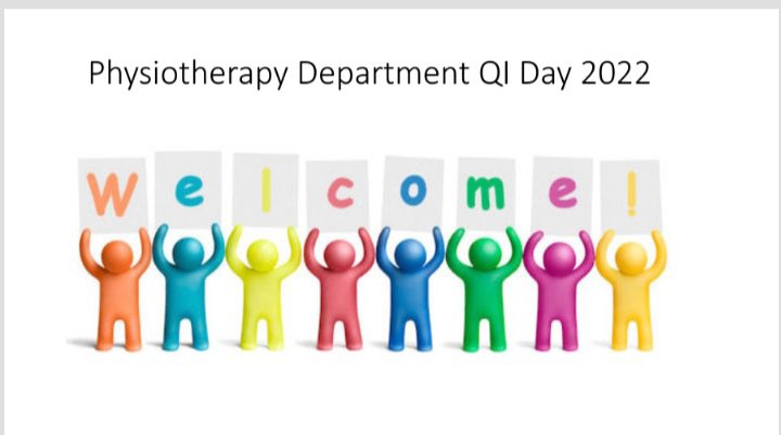 ElaineBarker77's tweet photo. And we’re off 🎉 Excited to kick off the #TUH Physiotherapy Department Annual Quality Improvement Day #TUHWorkingTogether #proudphysiomanager @AineOBrien12 @eimearculligan https://t.co/iIX2Sc5fYf