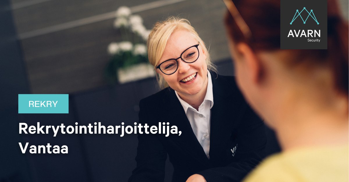 Avarn Security Suomi tweet media