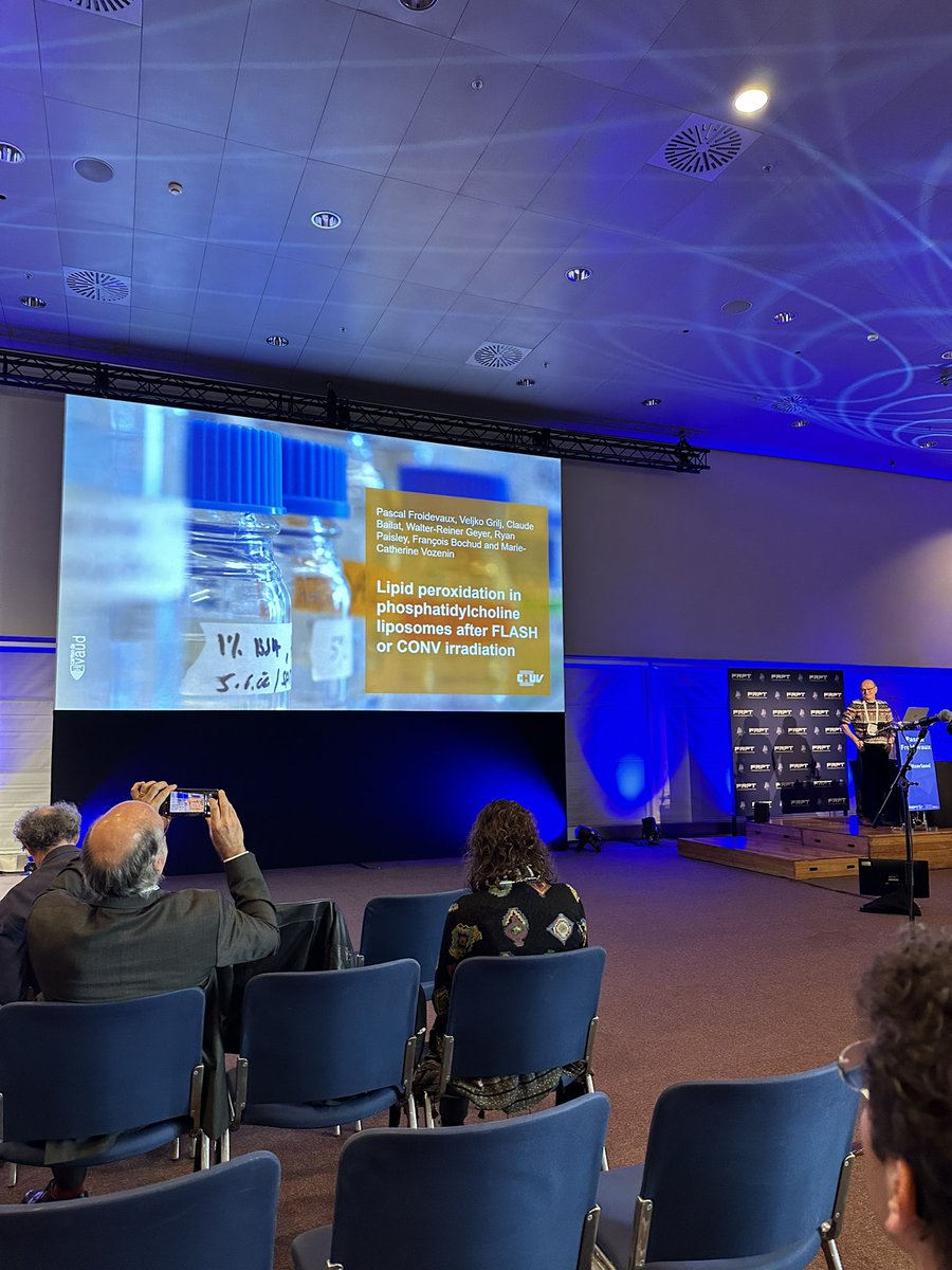 Cullen Taniguchi, MD (@taniguchimd) on Twitter photo <a href="/PascalFroideva1/">Pascal Froidevaux</a> presenting work on the role of lipid peroxidation and FLASH-RT. #FRPT2022 <a href="/PascalFroideva1/">Pascal Froidevaux</a> presenting work on the role of lipid peroxidation and FLASH-RT. #FRPT2022