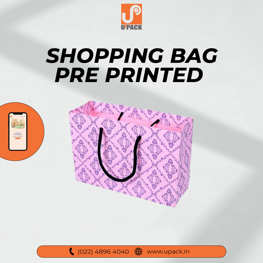 Upack_'s tweet image. Shopping Bag (Pre Printed)
✧ Available in different sizes
✧ Premium thread handles
✧ 100 % Recyclable &amp;amp; Environmentally Friendly

Order now 🛒
Link in bio

#upack #recyclablebox #packaging #packagingdesign #branding #design #graphicdesign #box #printing #paperbag