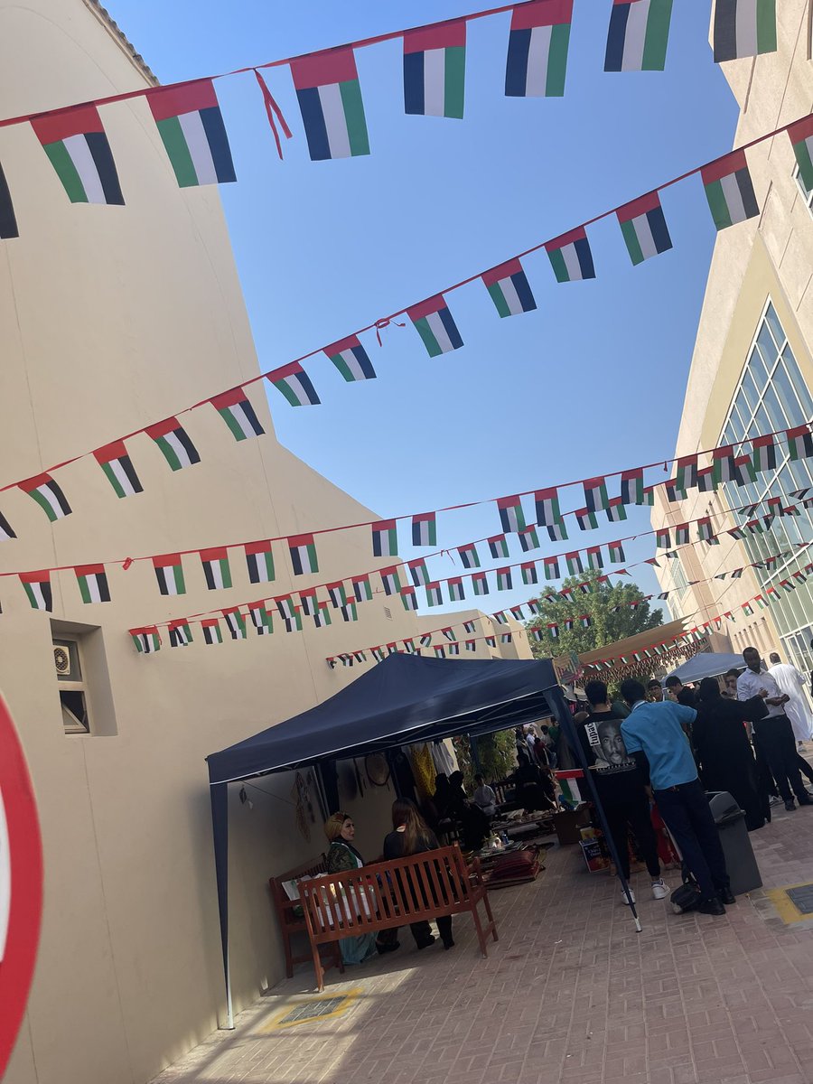 MsRebecca06's tweet photo. Celebrating National Day yesterday at school! A lovely day celebrating the UAE and it’s culture🇦🇪❤️ https://t.co/l7XvdFSRcu