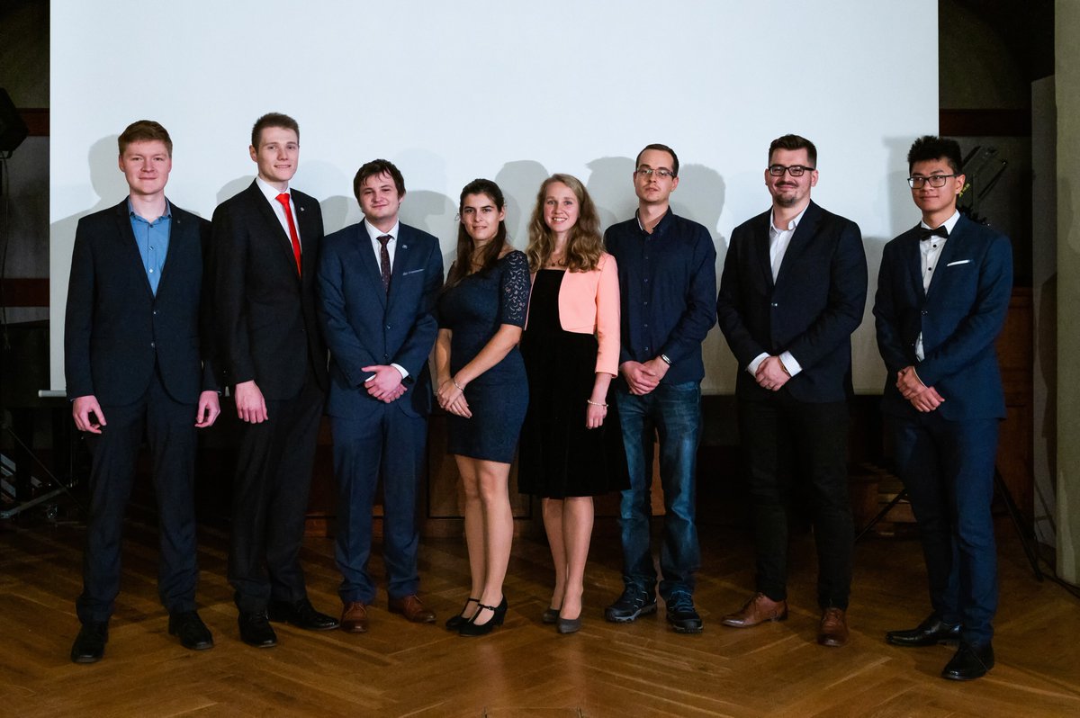 Here are a few pics from last week's award ceremony of #ITSPY2022—big congratulations to the winner Jiří Ulrich from <a href="/CVUTFEL/">CVUTFEL</a>!