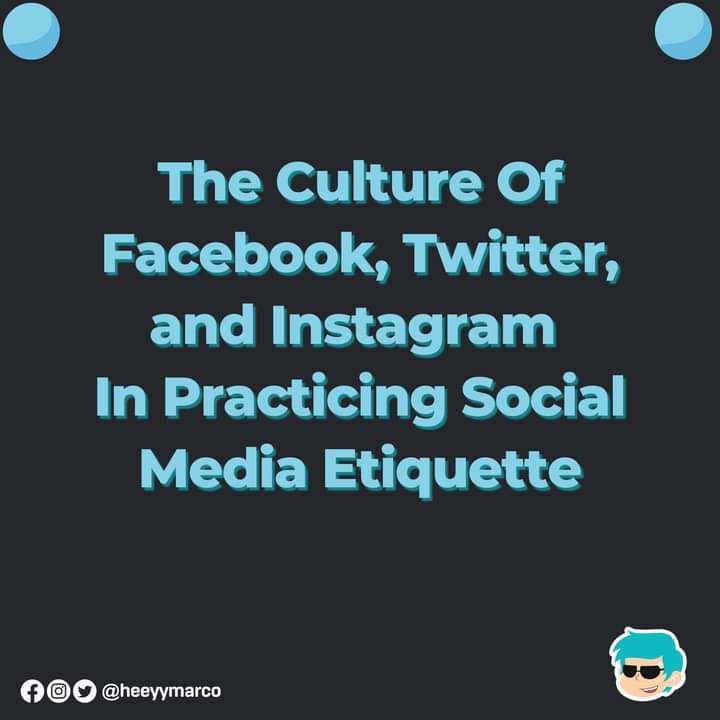 heeyymarco's tweet image. Build a strong impression on your followers and customers by adhering to the rules of social media platforms.

#marcontent
#HeyMarco
#socialmediaettiquette