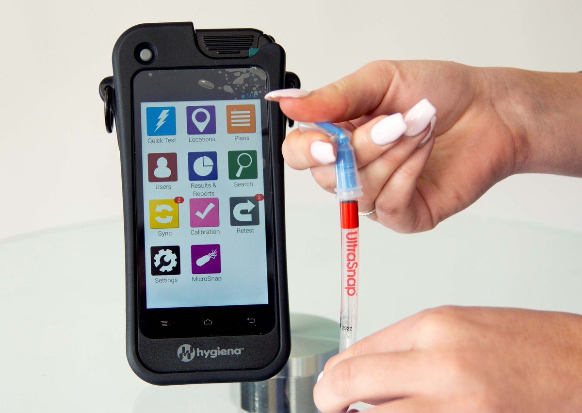 SychemUK's tweet photo. Partners since 2004, Sychem and Hygiena offer a complete range of ATP Hygiene Monitoring devices and swabs, including surface and solution test swabs. 🧼

All of our swabs can be used in conjunction with the EnSURE Touch!⏱️ https://t.co/nyaY6kwlkc