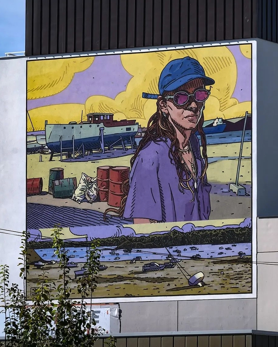 brababella's tweet photo. #Streetart by #DimitrisTaxis @ #SaintMalo, France, for #TeenageKicks
More pics at: https://t.co/IuWyCD1SVA
#streetartSaintMalo #streetartfrance #francestreetart #arteurbana #urbanart #murals #muralism #contemporaryart #artecontemporanea https://t.co/jaflScwH67
