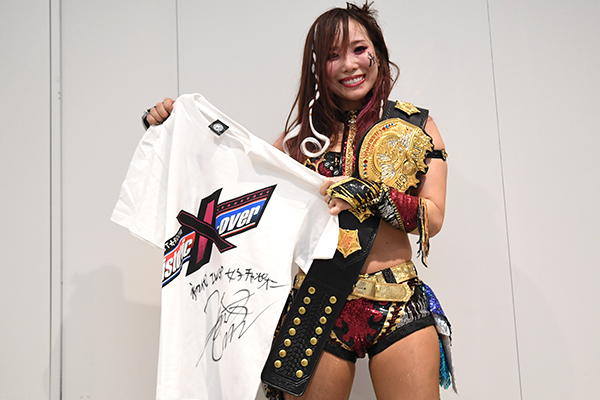 チャンピオンになって一番最初に書かせていただいたサインです