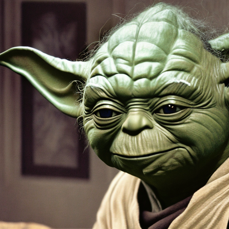 Stable Diffusion v2 is now included with Visions of Chaos.
softologyblog.wordpress.com/2022/09/23/tex…
"a portrait of a sad clown"
"a storybook illustration of a lush rainforest"
"an oil painting of a castle in the mountains"
"Yoda"