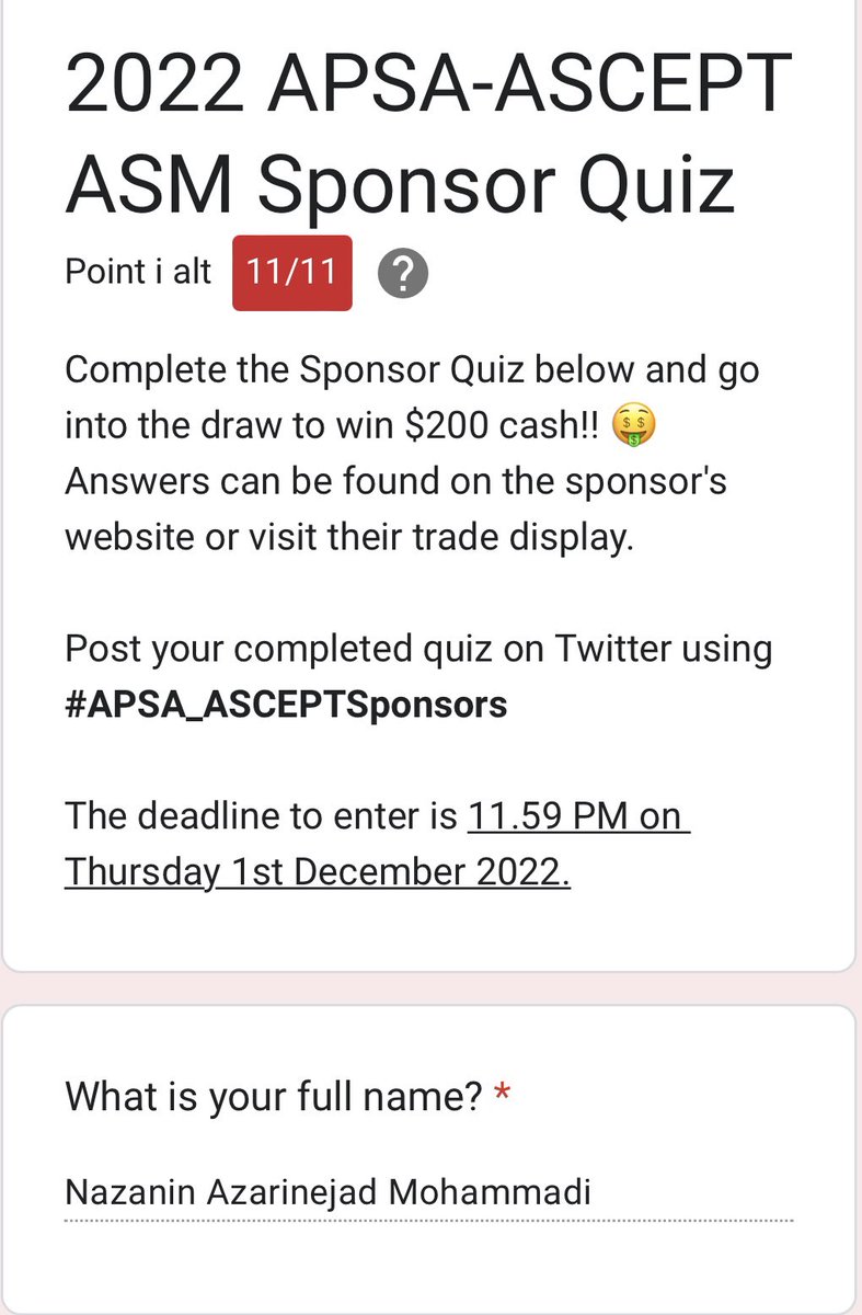 11/11 🎉🤩 #APSA_ASCEPTSponsors          Amazing conference 🙌🏼👩🏻‍🔬