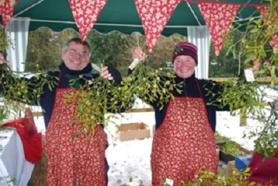 Our popular Christmas market is this Sat 3 Dec 9-1.30 pm with over 90 stalls.  Lots of mistletoe, mulled wine and mince pies.  Live music from acapello choir and Smallwood School Choir.  See  you there!