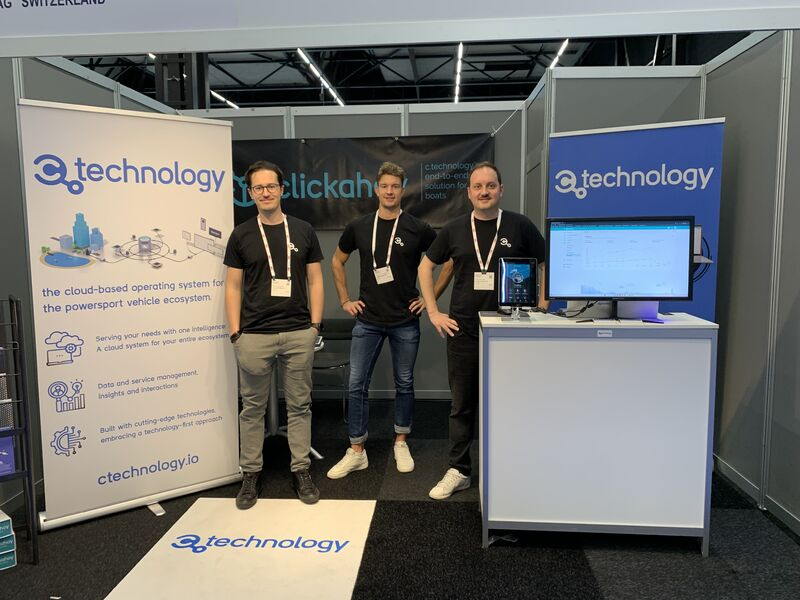 DominikBucher's tweet photo. Had a blast at #METSTRADE in Amsterdam with @ctechnologyio! Met lots of exciting people &amp; companies from all over the boating world #iot #digitalboats #digitalization https://t.co/9N2qNLuBzP
