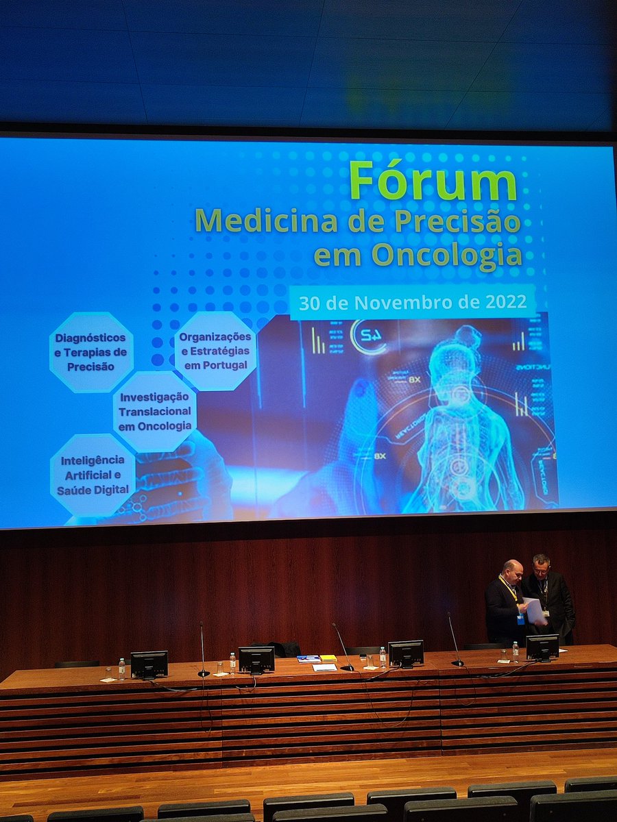 Glad to spend the day learning more about #precisiononcology at Faculdade de Medicina, Universidade do Porto

1st Fórum of Precision Oncology in Portugal 🇵🇹

Giving the right drug, to the right patient, at the right time 🎯
#endcancer