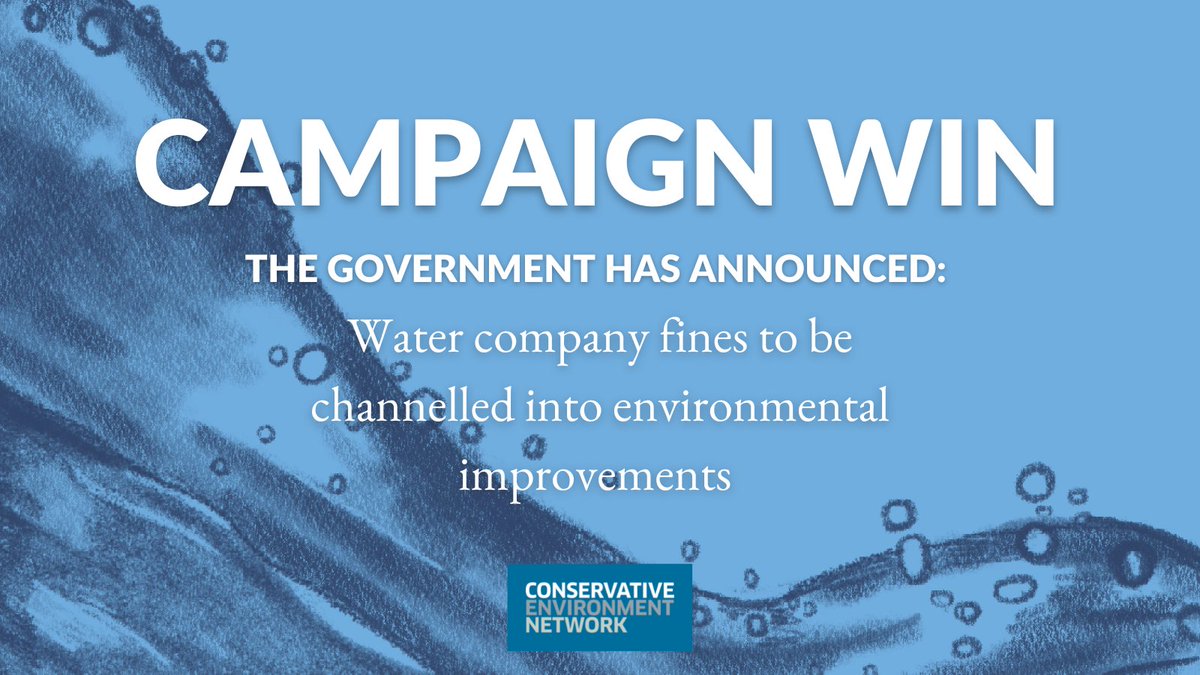 kittyraethomp's tweet image. 21st November: @CEN_HQ published a manifesto to restore our rivers, seas and waterways which was signed by over 4️⃣0️⃣ Conservative MPs and peers💧🐟

30th November: @DefraGovUK &amp;amp; @hmtreasury have announced that they are putting our headline policy into effect!🥳🎉

#ChangingCourse