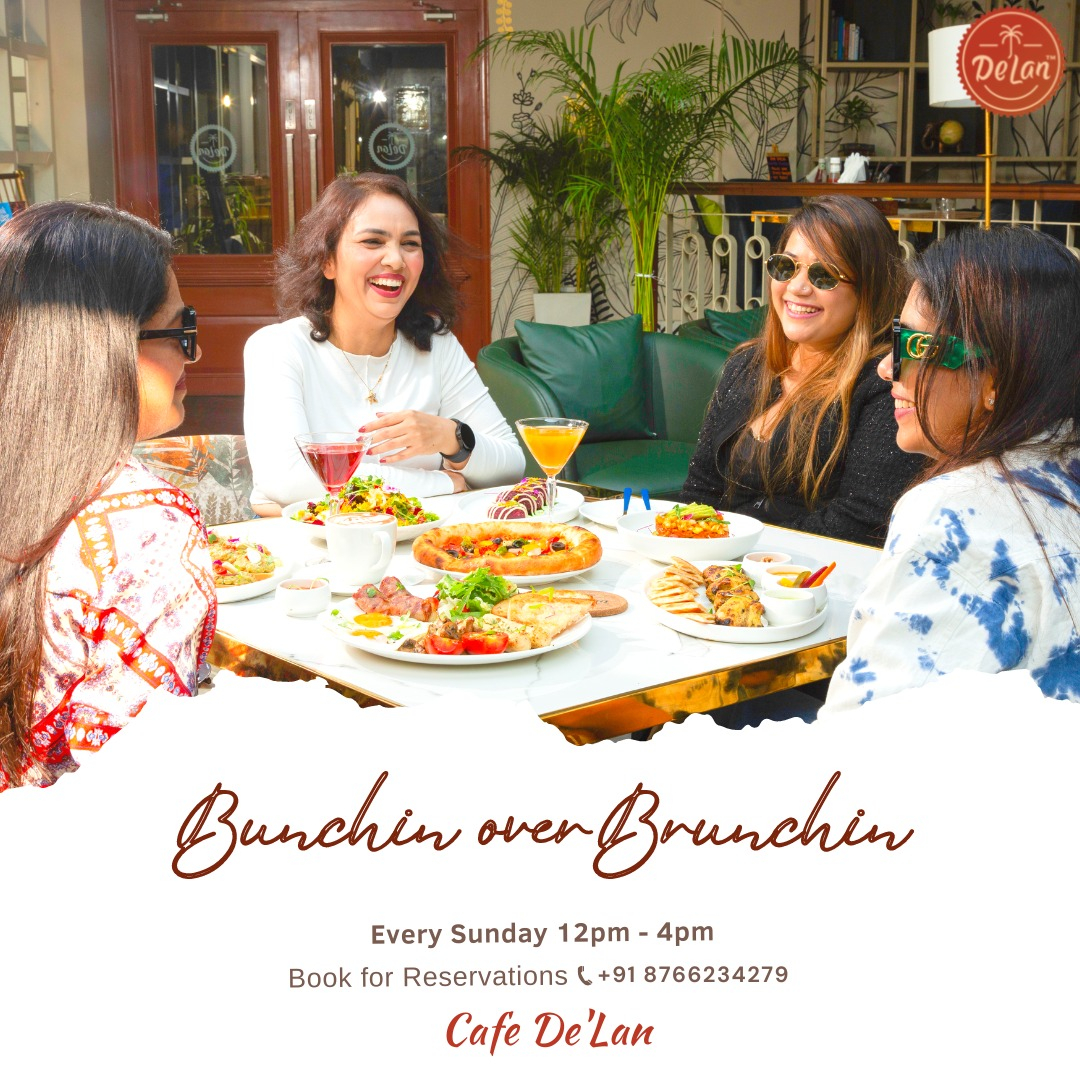 Cafedelan's tweet photo. Good Friendships are made at lunch.. Inviting you and your friends to the most exciting brunch ever. Join us this Sunday at 12pm with your bunch for a  delicious "Bottomless Brunch"

 #brunchvibes #drinks #sundaybrunch #brunchgoals #healthyfood #love #weekend #sundaymorning  #sun https://t.co/pUOx445SOL