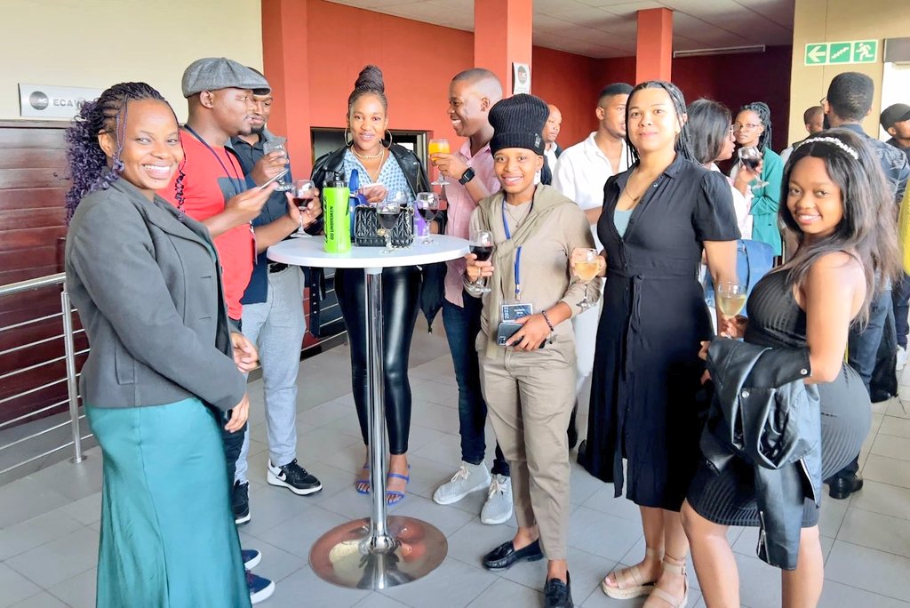 FES_SouthAfrica's tweet photo. The #FHAS22 cohort attended the book launch of 'The Unaccountable: The Powerful Politicians and Corporations Profiting from Impunity' last night, to which one of the cohorts contributed a chapter. https://t.co/fVsjA61euG