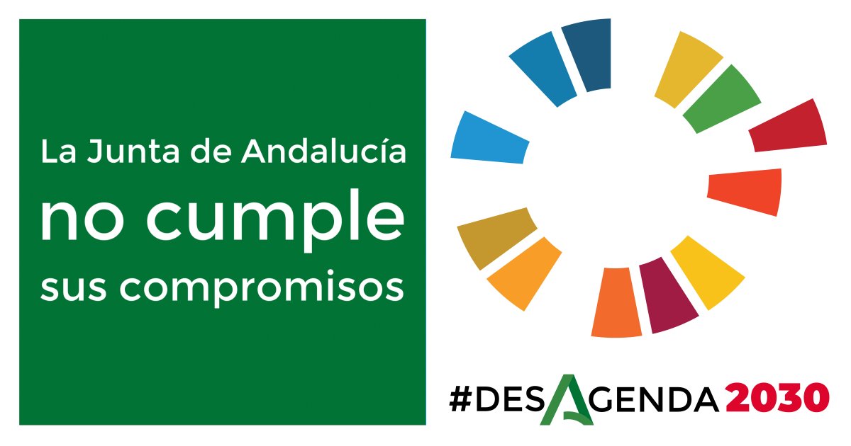 CONGDPCA's tweet image. La Junta de Andalucía NO CUMPLE sus compromisos relativos al Plan Andaluz de Cooperación para el Desarrollo ni su compromiso internacional con la Agenda 2030  #DesAgenda2030
Sin presupuestos no hay Agenda. 

Más info: desagenda2030.org