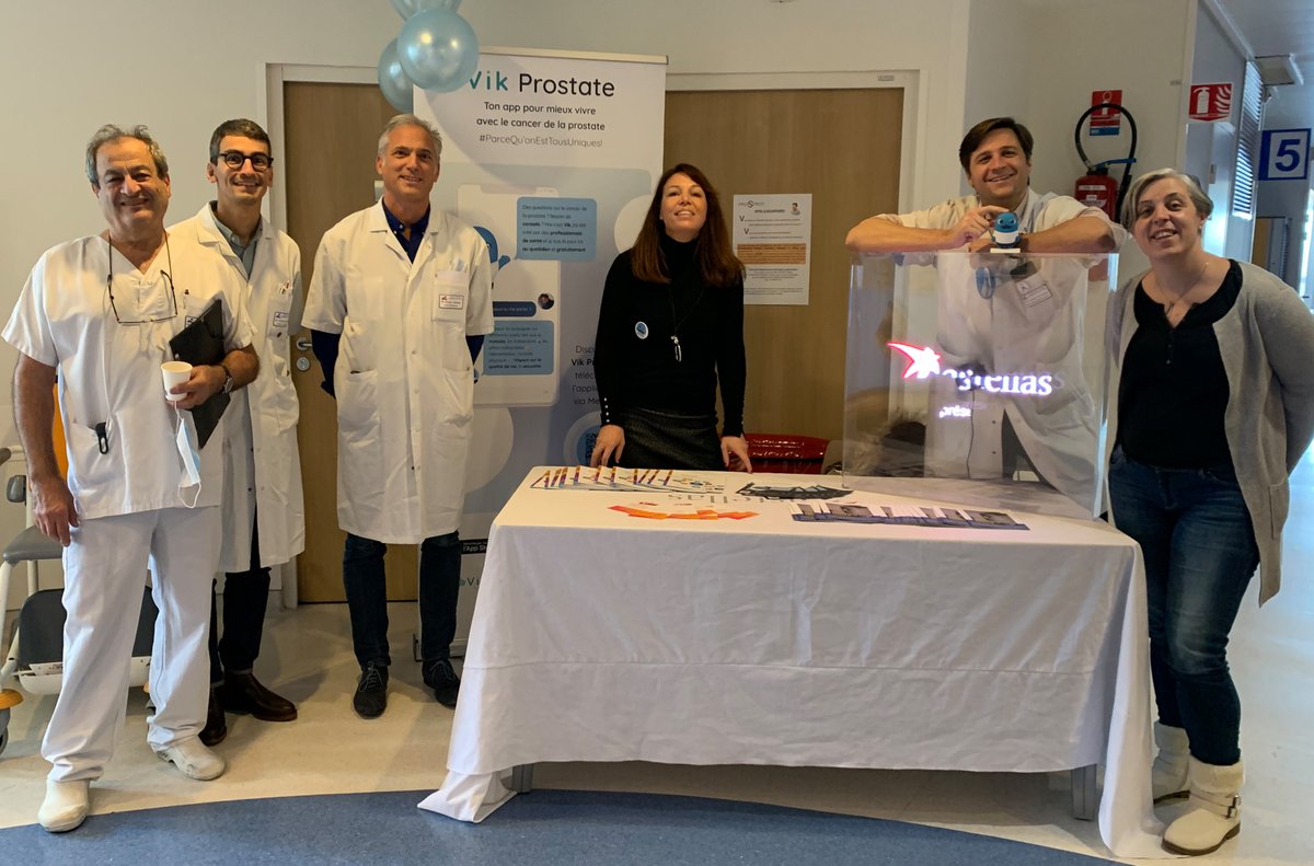 [🩺Movember Journée d’information et de prévention pour les patients du cancer de la prostate] 
💪Les équipes du service d’urologie du <a href="/CHUnantes/">CHU de Nantes</a>  se mobilisent avec le laboratoire Astellas pour informer et sensibiliser les patients sur le cancer de la prostate.