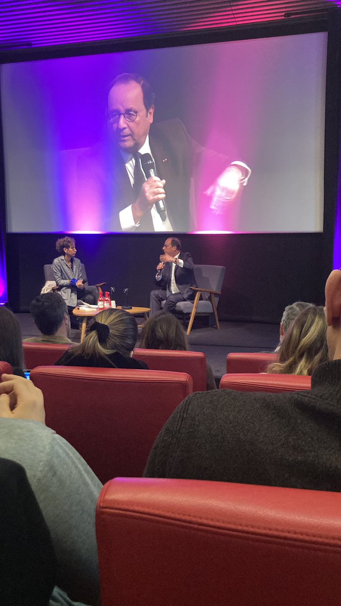 Vincent Deshayes (@vincentdeshayes) on Twitter photo Comme un air de retour aux sources personnelles : le président <a href="/fhollande/">François Hollande</a> est l’invité d’<a href="/HavasParis/">Havas Paris</a> pour évoquer son nouveau livre « Bouleversements » Comme un air de retour aux sources personnelles : le président <a href="/fhollande/">François Hollande</a> est l’invité d’<a href="/HavasParis/">Havas Paris</a> pour évoquer son nouveau livre « Bouleversements »