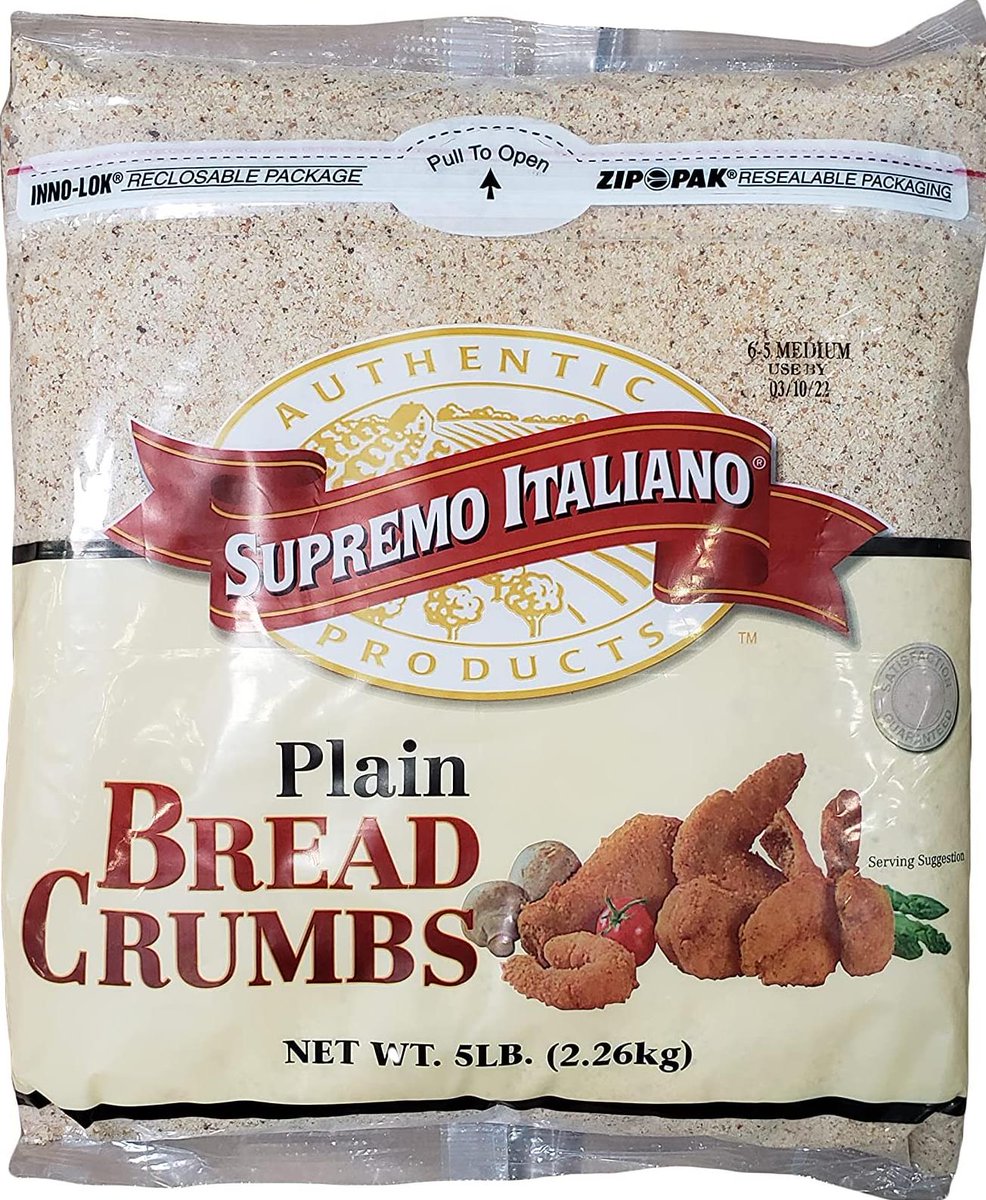 NULL Unit Bread Crumbs Plain 5LBS - SUPREMO Italiano 3QANZTU

https://t.co/eO8qHAe3Lc https://t.co/fmlaPonYyg