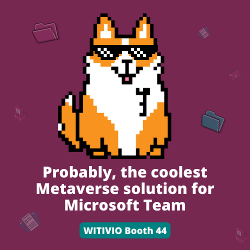 What's new Rufus?
🐶 #MetaOfficePro ! An inclusive and environmentally respectful #metaverse solution for #MicrosoftTeams – at Bella Center #ESPC22