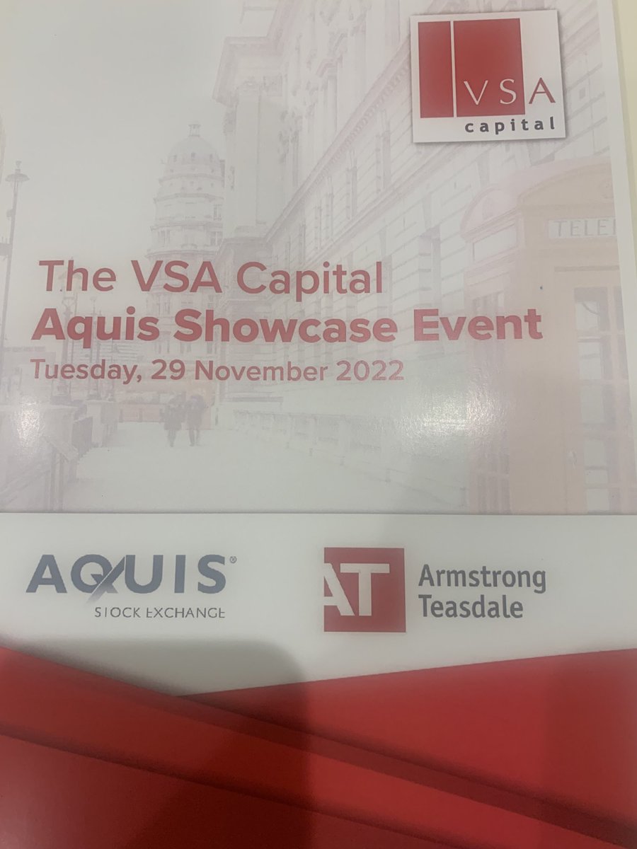 truemagic68's tweet photo. The Britain’s Got Aquis investment contest, judged by Jim Armitage (Sunday Times) Rich Ricci (Panmure) Andy Brough (chairman - Schroders) and Judith Mackenzie (Downing) three up so many outstanding companies who have great futures HMG please listen U.K. is rich in talent - help! https://t.co/uAdOn0xpgi