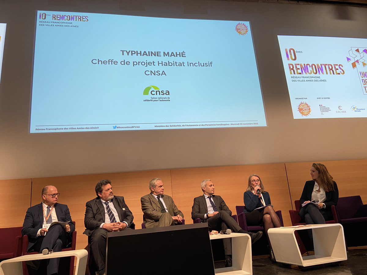 🌳En direct du Ministère des Solidarités pour lancer les 10èmes rencontres du RFVAA, aux côtés de <a href="/JCCOMBE/">Jean-Christophe COMBE</a> et <a href="/thomasdudebout/">Thomas Dudebout</a>. Une journée d’échanges entre territoires engagés pour la qualité de vie des ainé-es, une vie faite de transitions qu’il est nécessaire d’accompagner. 💖