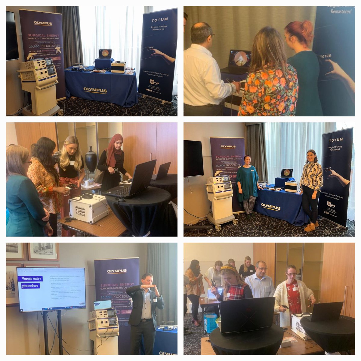 NikkiMacOlympus's tweet photo. Last week I supported nearly 50 #Obstetrics and #Gynae trainees at the #AMOnGST Conference in #Dundee.
Pleasure to partner with @Inovusmedical to provide training on #Thunderbeat and #LapAR.
Thanks to everyone involved and looking forward to the next one!
@OlympusMedUKIE https://t.co/osusBcCnH0