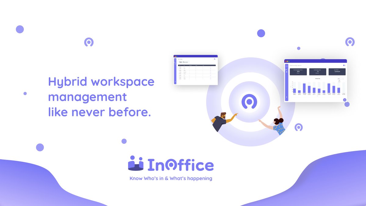 InOffice_Today's tweet image. Making an #advancebooking for your attention because we are going live this evening! 🙌💜

Get ready to get started with us! 

#InOffice #hybridworkspacetool