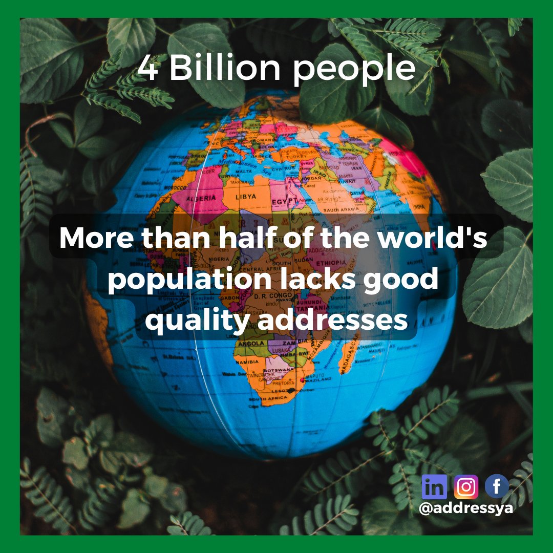 To find out more about how we are solving one of the world's most pressing challenges, follow us on social media <a href="/Myaddressya/">Addressya</a> 

If you want to join us in improving access and opportunities for everyone - visit our career site jobs.addressya.com 

#Addressya #rwanda #uganda