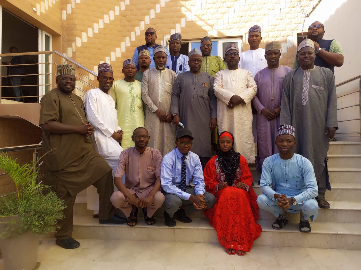 At the end of KAIZEN Institute training at Tahir Guest Palace Kano