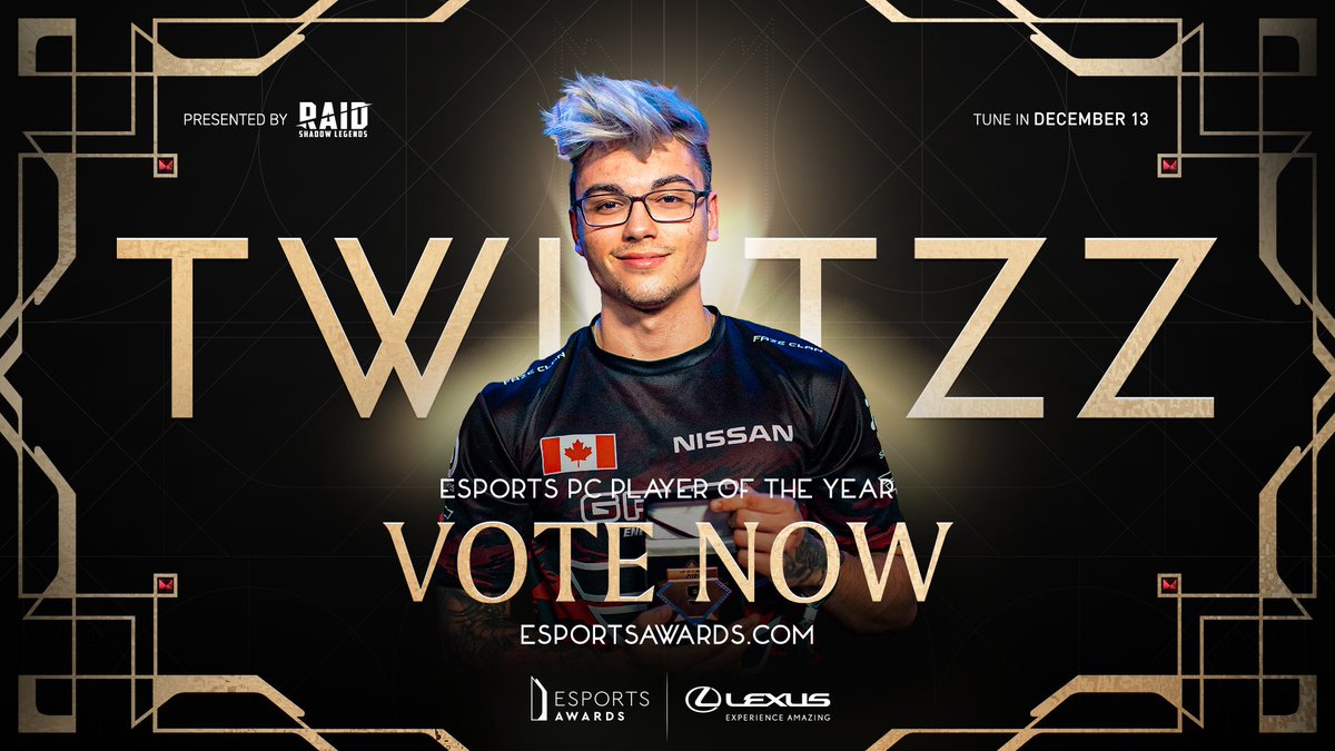 The voting for this years @esportsawards is ending soon and I would appreciate if you could vote for me in those categories: Play of the Year: esportsawards.com/playoftheyear/ Esports PC Player of the Year: esportsawards.com/pc-player-of-t… Thank you 😊