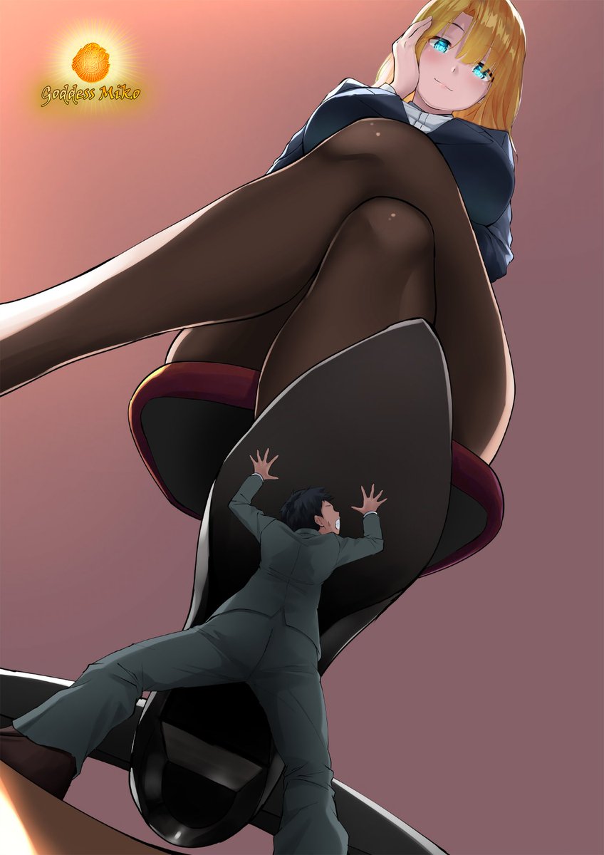 QueenMiko2's tweet photo. keep working hard for boss Miko my pets. Or else your fellow subs will lick you remains of my heels https://t.co/UXFsSFwKUz
