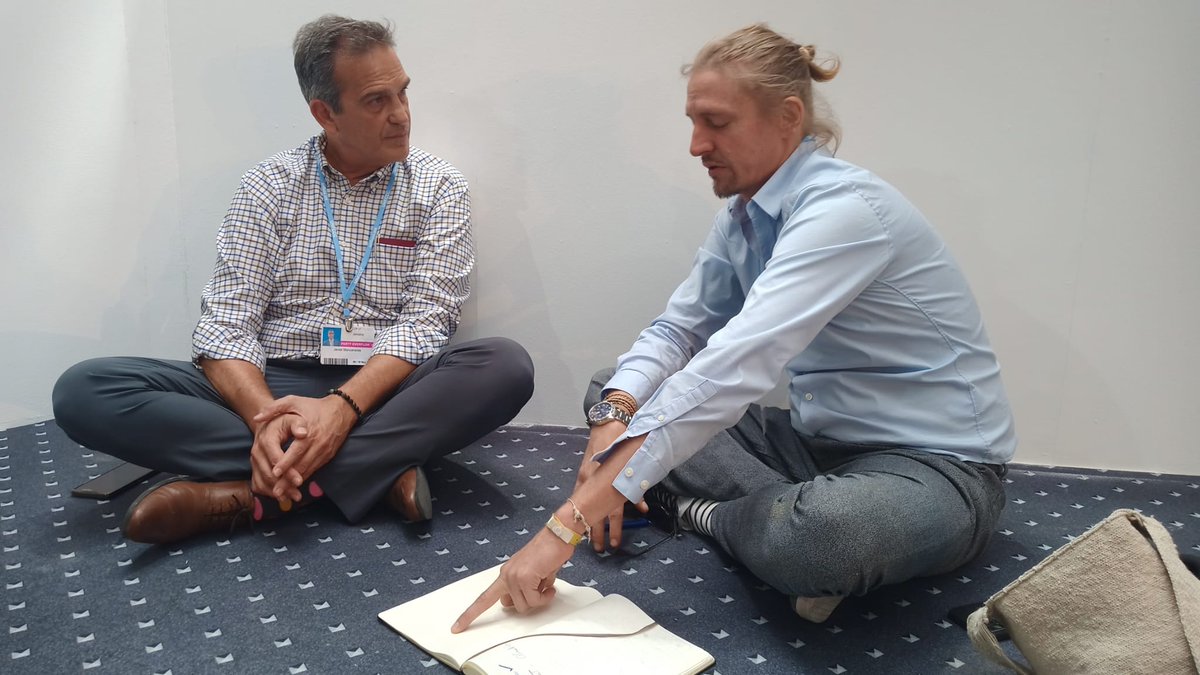 CLIMATECOIN™ (@climatecoin) on Twitter photo We are working with Gaia Amazonas Fund <a href="/gaiaamazonas/">Gaia Amazonas</a> towards a Blockchain-based digital solution that respects the governance of indigenous peoples, their traditions and the management of biodiversity in the Colombian Amazon.
<a href="/_Javier_Manza/">Javier_Manzanares</a> / Francisco Von Hildebrand 📸 #COP27 We are working with Gaia Amazonas Fund <a href="/gaiaamazonas/">Gaia Amazonas</a> towards a Blockchain-based digital solution that respects the governance of indigenous peoples, their traditions and the management of biodiversity in the Colombian Amazon.
<a href="/_Javier_Manza/">Javier_Manzanares</a> / Francisco Von Hildebrand 📸 #COP27