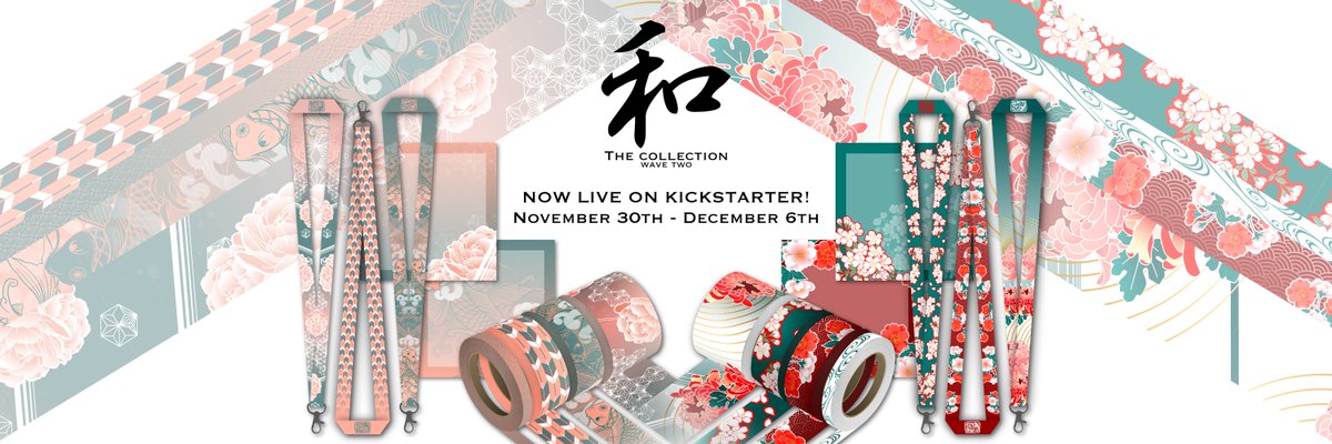 REVAMPCS's tweet photo. The Japanese stylized stationary #Kickstarter "WA - The Collection - Wave Two" is now live! 🎋

Rewards: 
⛩️Washi-tape sets
⛩️Lanyards
⛩️Memopads 
and much more!

Follow the campaign on Kickstarter: 
https://t.co/QKwxvAObKT

#Japan
#Stationery
#Washitapes
#Smallbusiness https://t.co/g0rj4wbAxD