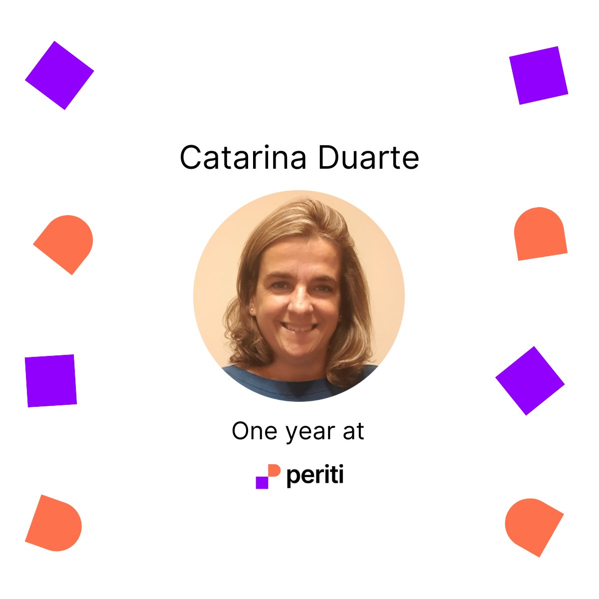 PeritiDigital's tweet photo. It was recently Catarina's one year anniversary with Periti! 🎂 🎈 

We couldn't be happier to have her on our team. Read to find out what Catarina loves about life at Periti.

#HubSpotPartner #Career https://t.co/SF1BWE2nXL