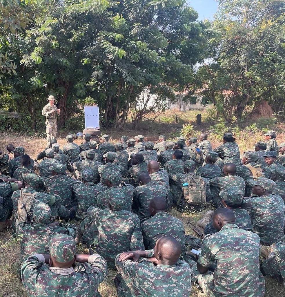 Left Flank are currently in Gambia delivering training to the Gambian Armed Forces. The Scots Guards are world renowned for our infanteering expertise and it is an honour to share this with our friends around the world. Go anywhere. Do anything with the Scots Guards!