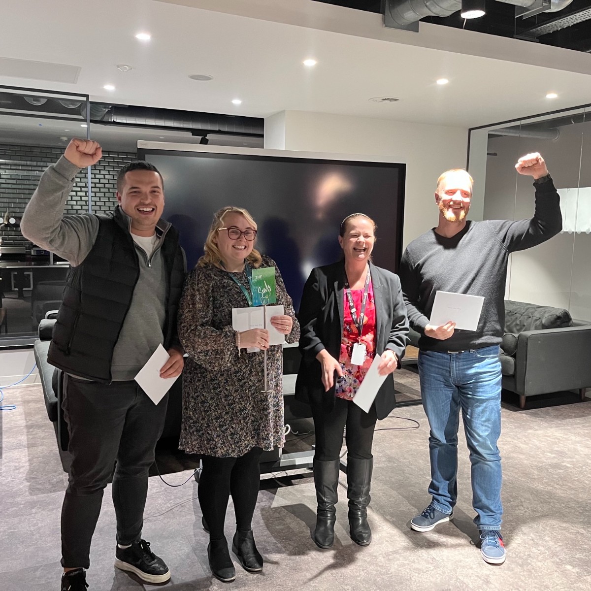 On Friday 18 November, our Values Champions treated us to a quiz-tastic afternoon.

Congratulations to &#39;Team Seals&#39; for claiming the victory in our inaugural values quiz. 

