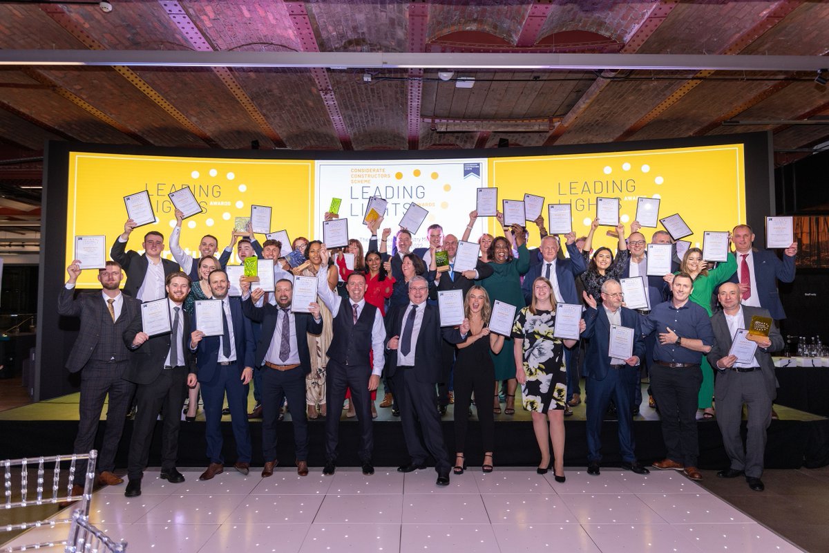 Overburyplc's tweet photo. Our fit out team delivering a project for The European Bank for Reconstruction and Development of Redevelopment (@EBRD) have won two Leading Lights Awards @CCScheme.
1. Ultra Site Award - Equality, Diversity, &amp; Inclusion 
2. Overall Ultra Site - Workforce 
https://t.co/eme7fLC0CP https://t.co/UJFRGIbnD8