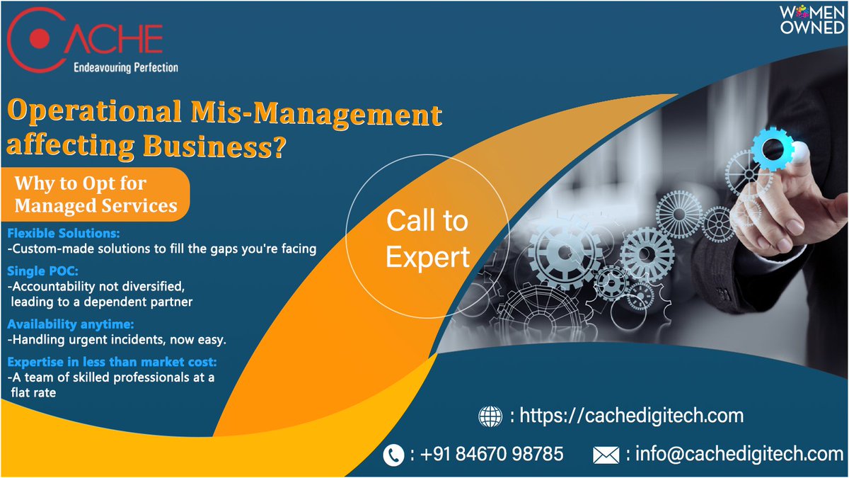 digitech_cache's tweet photo. #ManagedServices can be a much more #costeffective solution than traditional in-house IT teams, increased #efficiency .Enterprise has a team of experts who can quickly resolve any issues that come up.
#msp #business #OUTSOURCING
#cachetechnologies #cachedigitech https://t.co/lTTczXHZjF