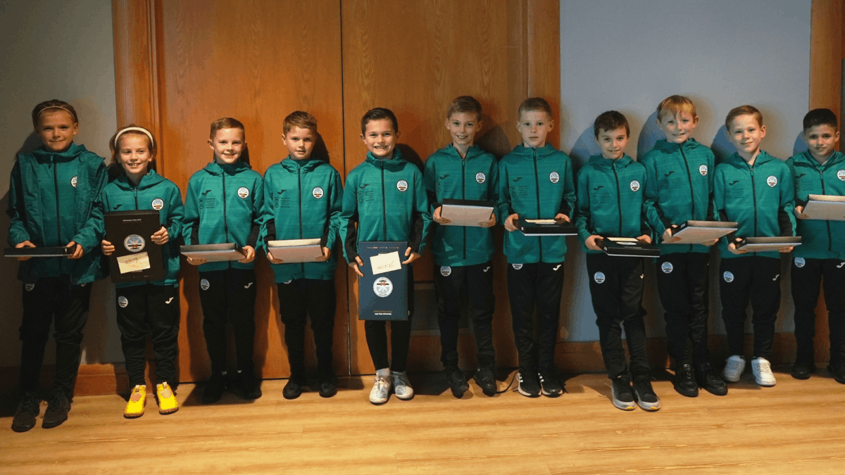 Eleven talented young football players have taken their first steps on the academy pathway in a presentation evening held at the Swansea.com Stadium. 👏👏

👉 bit.ly/3Un3GuO