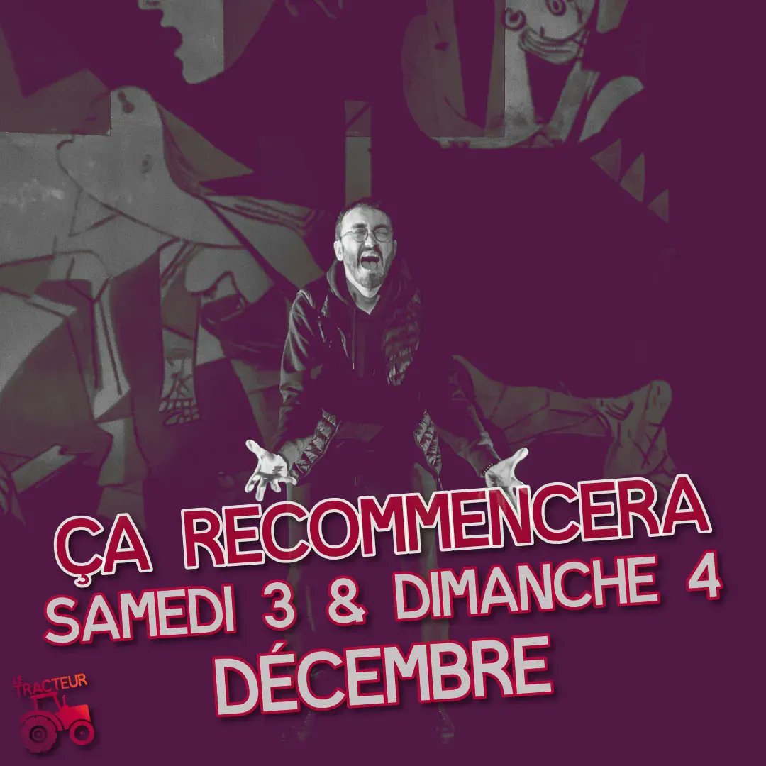 Ce week-end, venez découvrir le nouveau spectacle de la Cie Danse Des Signes : ÇA RECOMMENCERA.
En partenariat avec la Cimade pour le festival Migrant'Scène.

+ infos : letracteur.eu