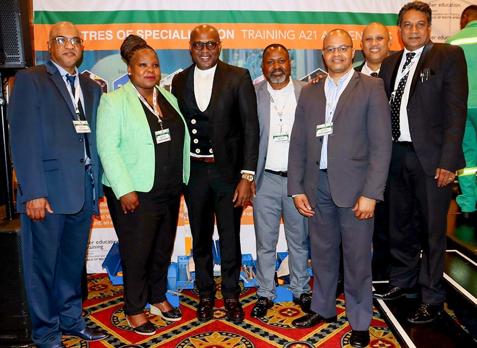 DHET in partnership with the QCTO and other partners, held the first-ever Centres of Specialisation Graduation Ceremony. Launched in 2014 with a focus on 13 QCTO occupational qualifications (trades), the CoS programme delivered its first cohort of graduates #CoSgraduationceremony