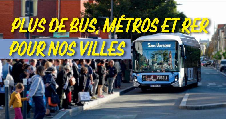 #EnsemblePourNosBus | Romainville se mobilise pour un service public de transport de qualité.

Rassemblons-nous mercredi 7 décembre à 9h devant le siège du conseil régional pour des conditions de #transport dignes pour nos villes.

Plus d’infos 👉 bit.ly/3VfHST7