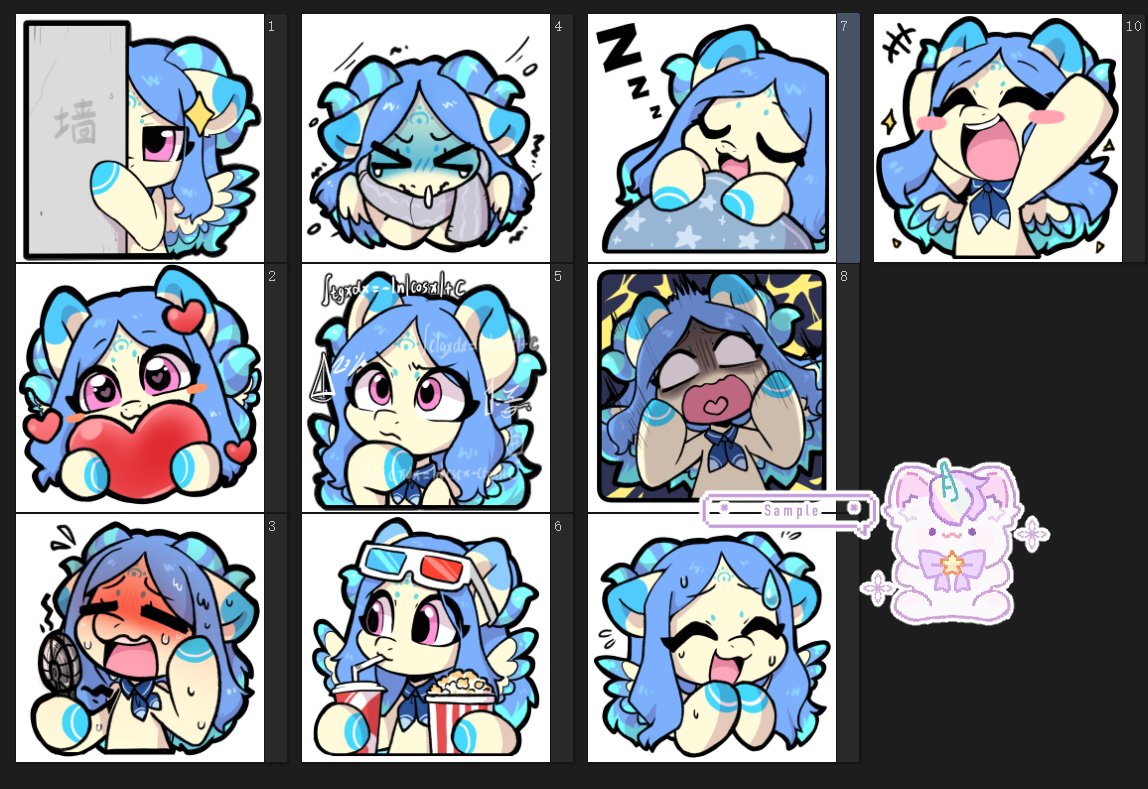 ColorfulCo1or's tweet photo. a sticker commission I like ^^ https://t.co/cgXhinoSEX