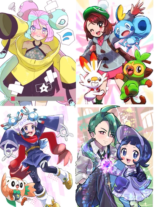 #今月描いた絵を晒そう
早くもパルデアの虜に 