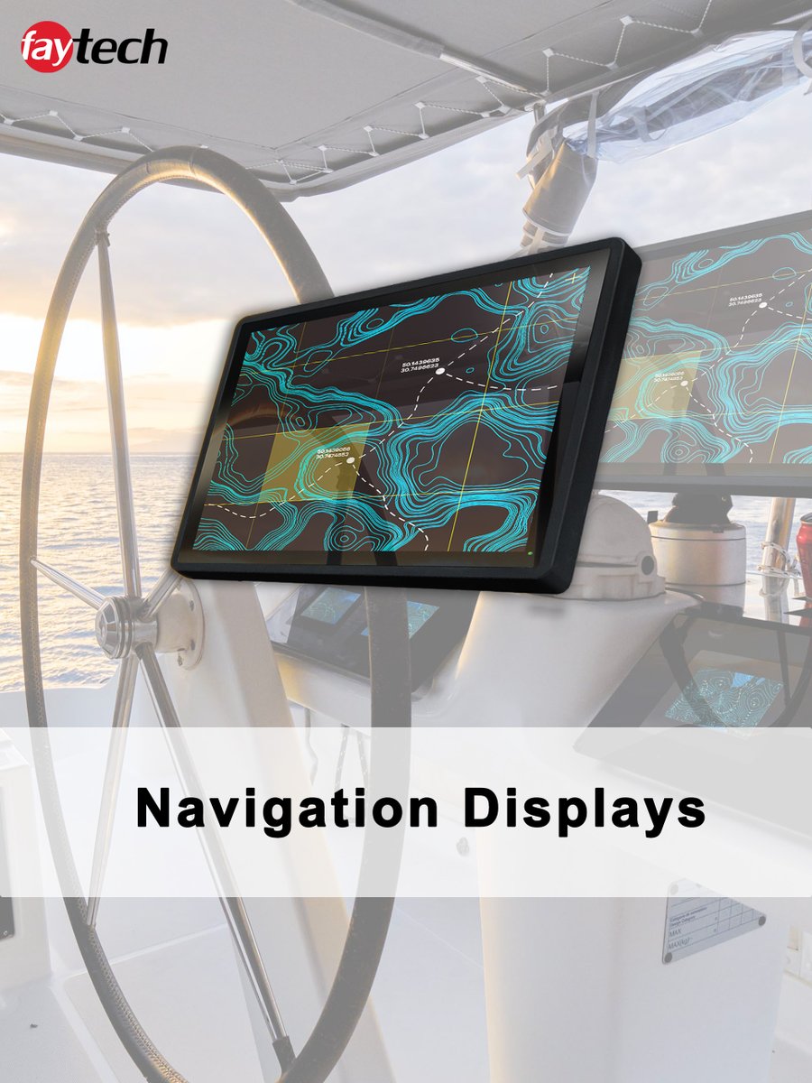 faytechShenzhen's tweet photo. #faytech #marine displays, #touchscreens and #controlpanels provide complete integrated solutions for #boat manufacturers and enthusiasts!
faytech #displays are built for 24/7 operation, ranging from 7-27", with long-lasting #LED backlights, #highbrightness and #opticalbonding! https://t.co/GuYwQFtHoq