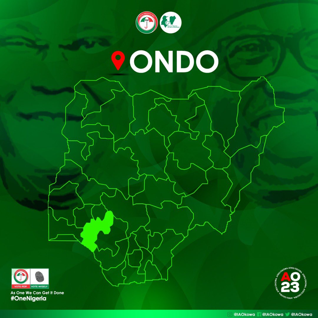 IAOkowa's tweet image. Èyin Ará Òndó, Ati Dé o 

#RecoverNigeria

#PowerToThePeople #AtikuInOndo