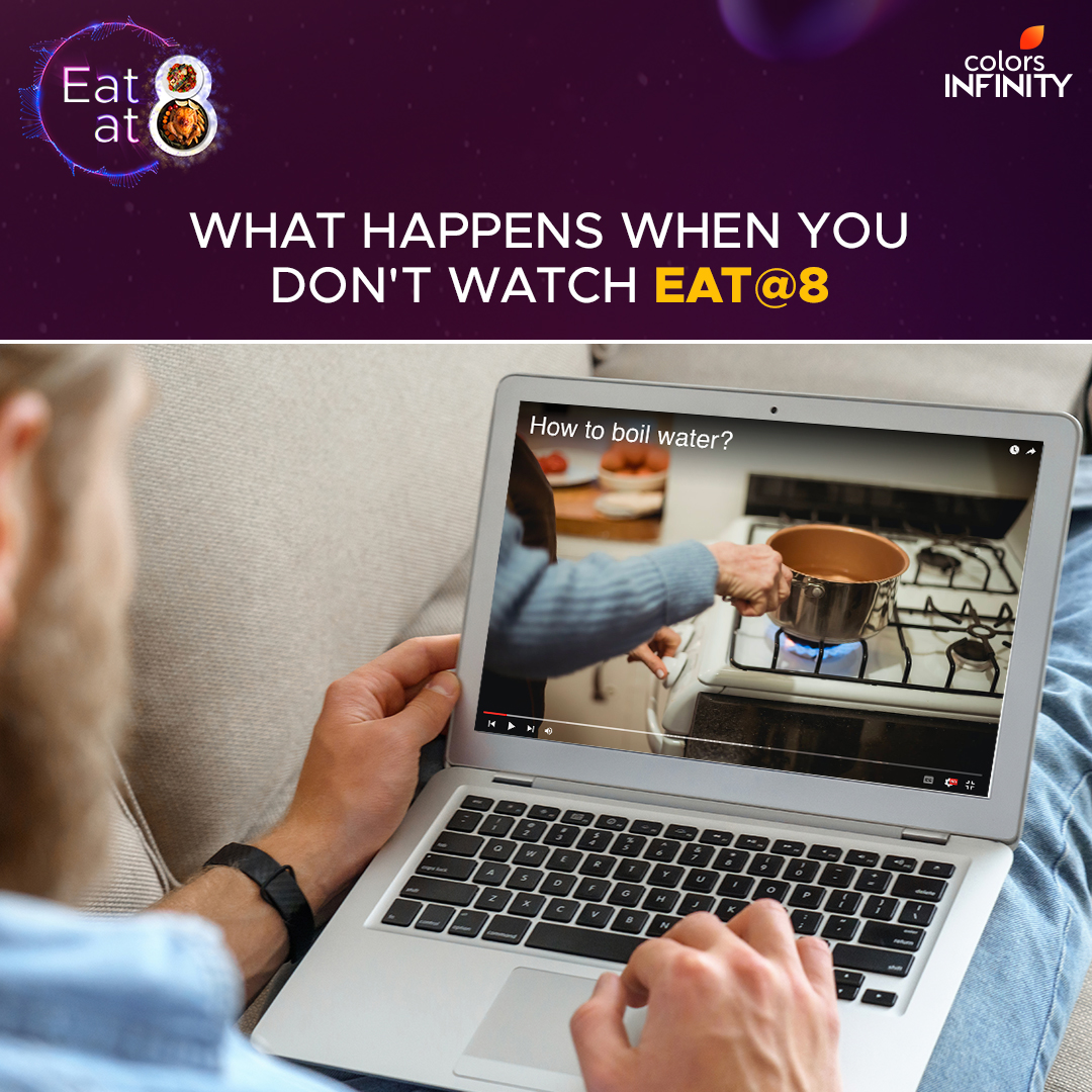 colors_infinity's tweet photo. You still have time, so better start watching 👀
All new culinary shows premiering for the first time in India on Eat@8 Co-powered by Hershey’s Exotic Dark, Mon-Fri at 8 PM only on #ColorsInfinity.
#EatAt8OnColorsInfinity #JamieOliver #NadiyasFamilyFavourites #NigellasAtMyTable https://t.co/wsB4vtkacY