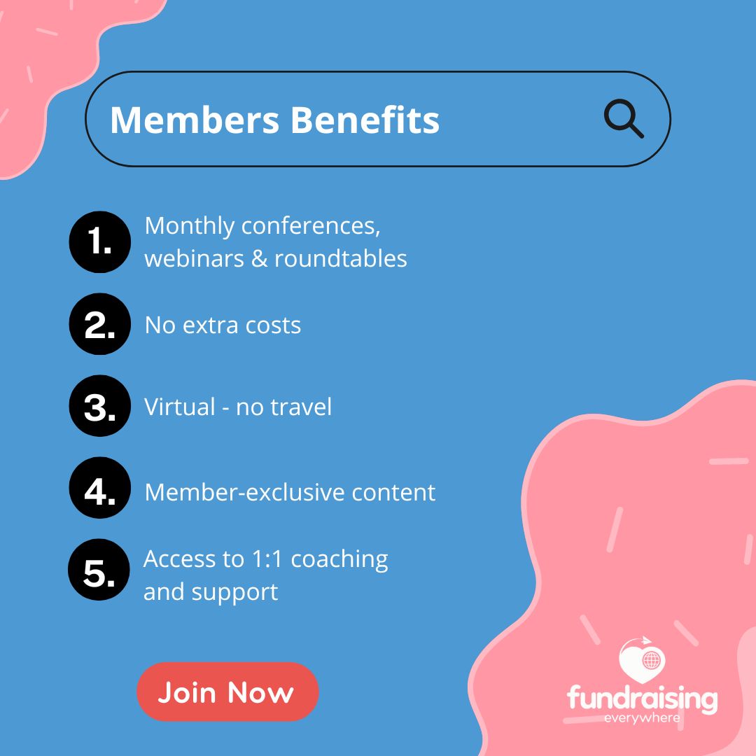 If you're scrolling through twitter, overwhelmed at work, but with a limited training budget, Fundraising Everywhere Membership could be for you. Find out more: fundraisingeverywhere.com/join-us/ Join us.