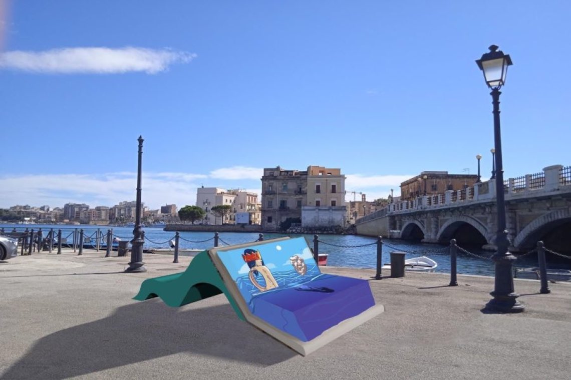 Madeintaranto's tweet photo. Da oggi, verranno installate a Taranto le panchine letterarie in 8 punti più significativi della città.
Si chiamano Talassa’ 🤗
#taranto #puglia #madeintaranto #salento #italy #italytravel #postidavisitare #postidasogno #postidavedere #panchineletterarie #talassa https://t.co/v7yBWrga9E